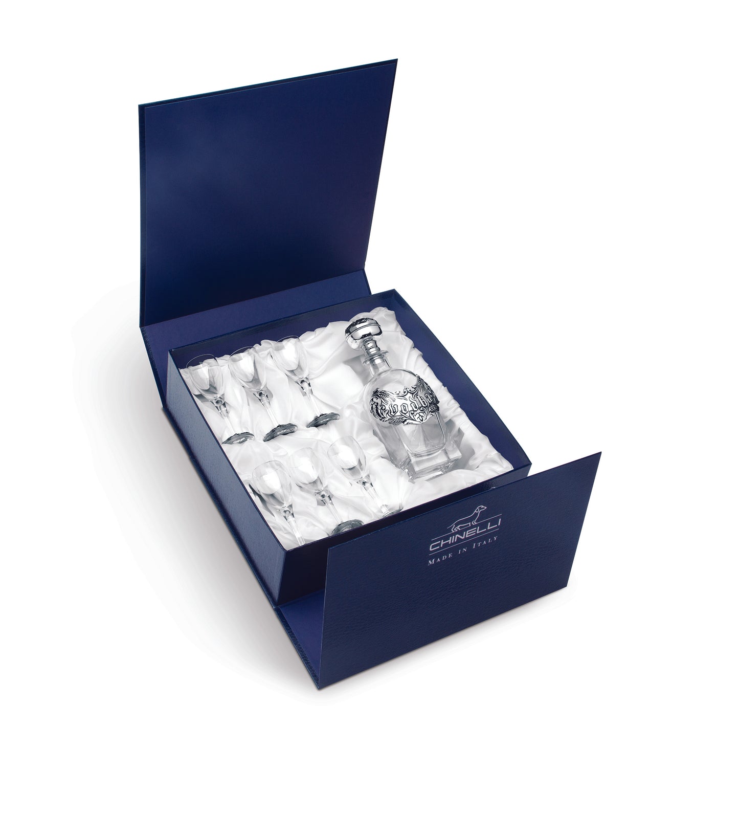 6er Set Vodka CONIC Flaschen Geschenkbox