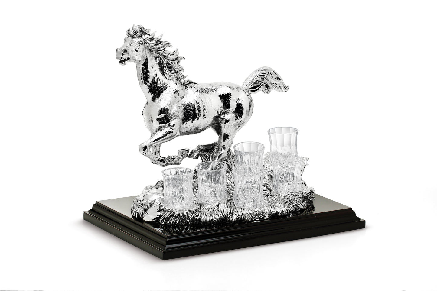 "HORSE 2014" Vodka Glasses STATUE