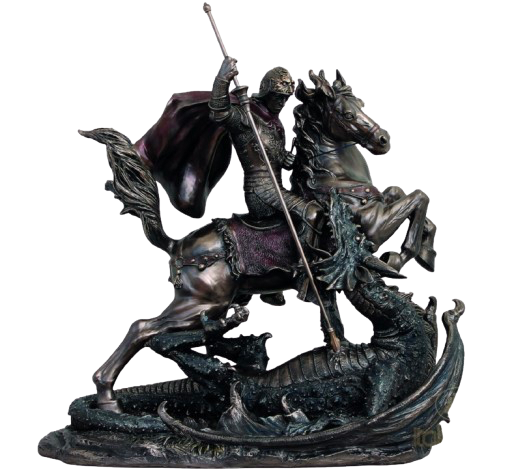 Der heilige Georg und der Drache (groß)