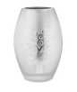 Kristallvase mit Lebensbaum-Motiv