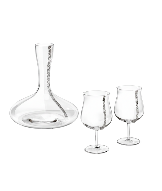 Luxus Kristallkaraffen-Set „Regina“