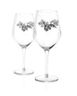 SET 6 WINE GLASSES  UVA BLACK
