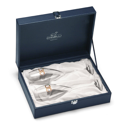 SET 2 pcs "FEDI SILVER" ATELIER goblet