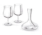 "REGINA" Dekanter-SET mit 2 Weinkelchen G/P