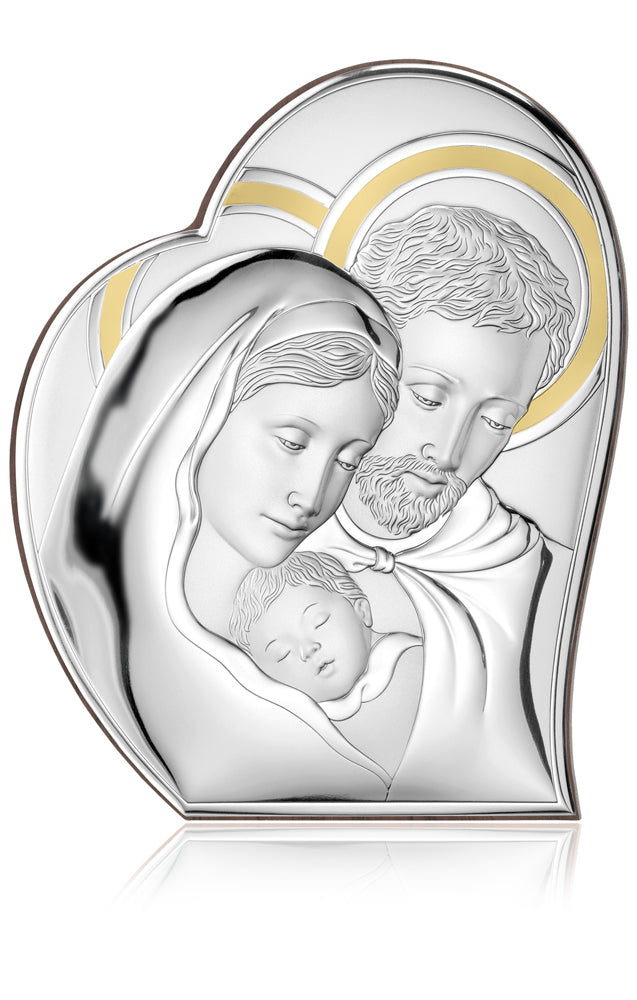 Heiliges Paneel - Heilige Familie - Holzrückwand