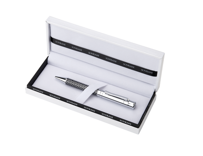 Sovrani Kugelschreiber Silber mit Gravur – Eleganter Schreibstift
