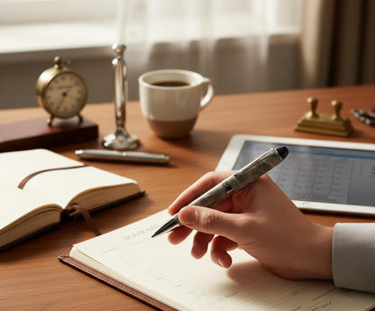 Sovrani Kugelschreiber Marmoroptik – Eleganter Schreibstift